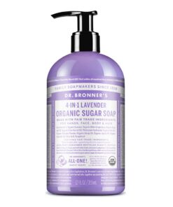Dr. Bronner's Bio Lavendel Seife 355 ml USDA Organic Fair for Life