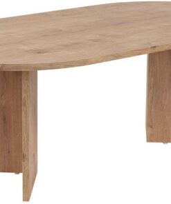 Hanah Home Elegant Coffee Table, Sapphire Oak, Ideal für Moderne Wohnräume | 100% Melamintebeschichtetes Partikelpapier,