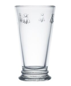 La Rochère Longdrinkgläser Abeille Biene - Kristallklar und schön einladend - Esszimmer - 460 ml - 6er Set