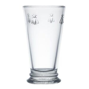 La Rochère Longdrinkgläser Abeille Biene - Kristallklar und schön einladend - Esszimmer - 460 ml - 6er Set