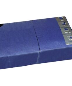 PAPSTAR 12487 Dunkelblau Reizfreundliche Servietten 330x330 mm 3-Lagig