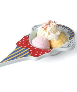 Holst Porzellan Eis-Dessertschalen Clown 6er Set 24 cm Porzellan