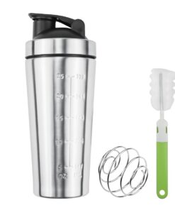 Suevut Edelstahl Protein Shaker 739ml für Fitness-Lюбители, Ausdauer- und Krafttraining, BPA-freier Eiweiß Shaker mit St