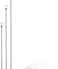 Normani Outdoor Sports Zeltstange Sturdy Alu-Stützstange für Familie 120 cm bis 300 cm