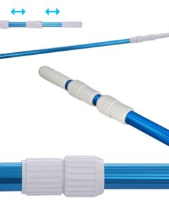 Poolstange PPS-3x80 Aluminium Teleskopstange zur Poolreinigung | 3-teilige Poolstange PPS-3x80 Aluminium für Poolreinig