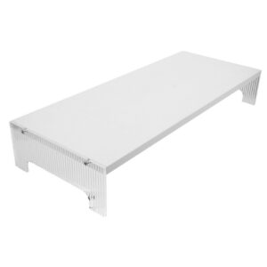 Jojofuny Monitorständer für Desktop und Laptop - Acryl, Büroergonomisch, stabil für Home-Office, Schreibtisch-Organizer
