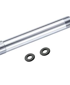 Edelstahl 304 Dusche Verlängerung 10cm G1/2'' für Duschkopf, Handbrause Extender, Wandmontierte Brausearm