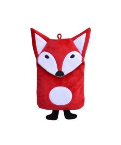 Hugo Frosch Öko-Wärmflasche Kinder 0,8l -Made in Germany-langlebig &Comfortable with weichem Tierbezug