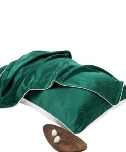 Seidenkissenbezug Satin 100 % Maulbeerseide Einfarbig Einseitig | Satin Kissenbezug Einfarbig Maulbeerseide Hochwertig