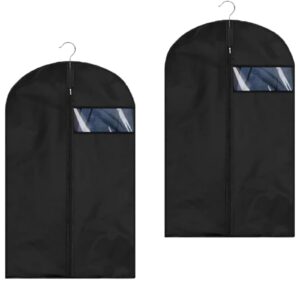 3 Stück Garment Bag Mit Reißverschluss Für Anzüge Und Kleider 60x100cm, Kleiderschutzhüllen Für Herrenanzüge, Kleidersch
