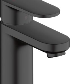 Hansgrohe Vernis Blend Wassersparender Wasserhahn - EcoSmart Funktion - Bad - Mattschwarz
