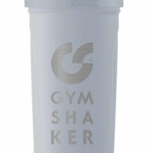 GYMSHAKER Edelstahl Schüttelgeschirr 900 ml - mit Wabenstruktur-Sieving für cremige Protein-Shakes - ausreichend und BPA