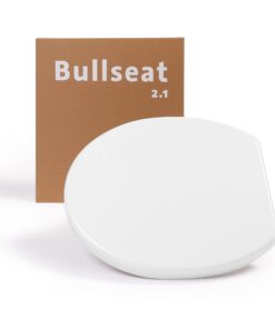 Bullseat® WC Sitz weiß O-Form • Absenkautomatik/Softclose • Toilettendeckel Hochwertigkeit
