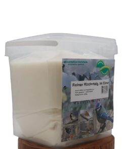 Anhaltiner Rindertalg 4kg Eimer, nicht gesalzen, perfect für Meisenknödel Herstellung, ideal für Vogelfutter Herstellung