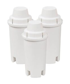 Brita Wasserfilter Grands, Lake & Wave Classic OB03 + Mavea Lingli 3 Pcs - Topfilter für Brita Wasserkanister Mit 35557