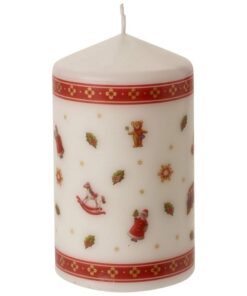 Villeroy & Boch Winterdekorative Weihnachtliche Kerze Geschenkidee Mäßigungsgrößen 7x12cm