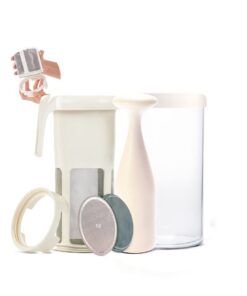 MÜLSI Sojamilchbereiter - Veganer Milker für Pflanzenmilch, multifunktional Filtersiebe, 800 ml | MÜLSI Pflanzenmilchbe