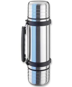 Isosteel VA-9562DQ Thermosflaschen, Silber - Hochwertige Isolation, 1-Pack für Aktivierte und Outdoor Enthusiaste - Perf