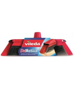 Vileda Duactiva Besenkopf für Feuchte und Trockene Flächen | Vileda Duactiva Besenkopf zur Entfernung von Schmutz und D