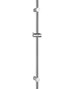 Hansgrohe Unica Duschstange 72cm - Chrom, verstellbare Duschkopfhalterung, variabler Bohrlochabstand 400-670mm