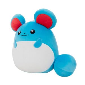 Squishmallows Pokémon Marill SQPK00065 - superweich, offizielles Pokémon, perfekt für Sammler 35 cm