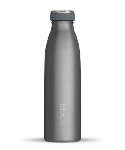 720°DGREE Edelstahl Trinkflasche "milkyBottle" - 500ml - Perfekt für Kinder, BPA-Frei, Auslaufsicher, Kohlensäure geeign