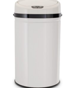 Echtwerk Abfalleimer Sensor Fassungsvermögen 30 Liter Edelstahl INOX White Echtwerk Abfalleimer Elektrischer Müllbehälte