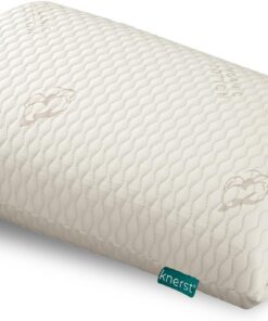 KNERST® Orthopädisches Nackenkissen für ultimaten Komfort - Ergonomisches Stützkissen - Memory Foam [12cm] - für 40x80cm