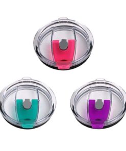 BESTonZON Tumbler Deckel Spritzwassergeschützt (Blau, Lila, Rosa) BESTonZON Tumbler Deckel 30oz Spritzwassergeschützt