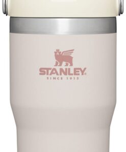 STANLEY IceFlow Flip Straw Tumbler 20oz Rose Quartz - Ideal für Outdooraktivitäten - Keeping Drinks Cold - Leicht und pr