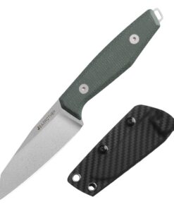14C28N Stahl, feststehende Klinge (K-Scheide), geeignet für den täglichen Gebrauch - Ideal für Camping und Outdoor-Aktiv