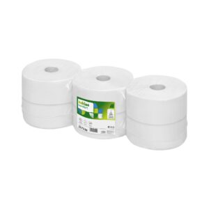 Satino by WEPA Comfort Toilettenpapier Großrollen - Großes Volumen, weicher Ausgang und 6 Rollen pro Packung - perfekt f