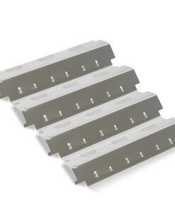 FORYEYC 37CM Edelstahl Brennerabdeckung für OutdoorChef-Perth & Uniflame 750 & Tenneker TG4, Gasgrill Ersatzteile, 4Pack