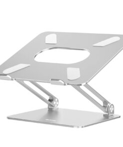 BoYata Laptop Ständer, aluminium gefertigter Höhenverstellbarer Belüfteter Notebook Stand, kompatibel für Laptop (10-17