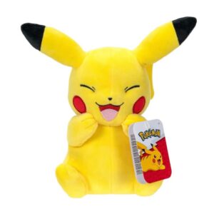 Pokémon PKW3080-20cm Plüsch Pikachu - Offizielles Plüsch für Kinder - Spielzeug - Spiel & Lernen - 20cm Pikachu Plush