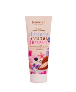 Jean & Len Creme-Öl Dusche Kakaobutter Macadamia, pH-reinziger Duschgel, reichhaltiges Hauterlebnis, ohne Paraben & Sili