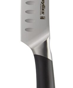 Zyliss Comfort Pro Santoku Messer, Extra Scharf, Deutsch Edelstahl, Antibakterieller Griff, Küchenmesser, Spülmaschinefe