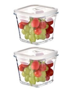 950ml Glasbehälter mit Deckel für Suppe - BPA-Freie Vorratsdosen für Microwave-Friendly Speisen bei Lebensmittelaufbewah
