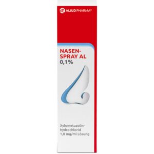 Nasenspray AL 0,1% - Entfernert Nasenschleim und lindert Erkältungen | Nasenspray AL 0,1% - Ideal für die gesamte Famil