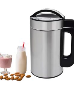 Hzexun Pflanzenmilchbereiter Heizleistung 800 Watt, Suppenbereiter & Sojamilchbereiter für Porridge & Säfte, Touchdispla