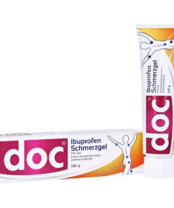 Doc Ibuprofen Schmerzgel, Heilender Effekt für familiale Schmerzen, 150 g