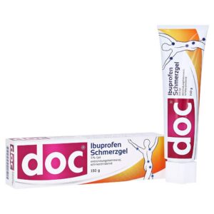 Doc Ibuprofen Schmerzgel, Heilender Effekt für familiale Schmerzen, 150 g