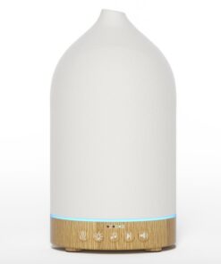 SALKING Weißer Ultraschall Aroma Diffuser für Zuhause und Büro mit Automatischer Shutdown-Funktion 200ml