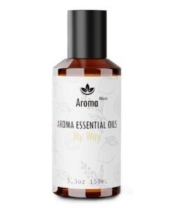 Hotelduft Ätherisches Öl My Way - Luxuriöses Zuhause-Aroma - Zitrone, Bergamotte, Orangenblüte, Weißer Bernstein - für D