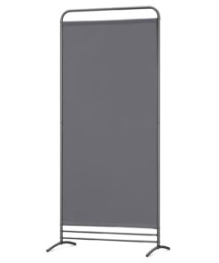 Angel Living Paravent Freistehend Sichtschutz für Büros, Balkon, Schlafzimmer, Außengarten, 81cm x 180cm Grau Angel Liv
