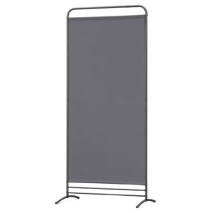 Angel Living Paravent Freistehend Sichtschutz für Büros, Balkon, Schlafzimmer, Außengarten, 81cm x 180cm Grau Angel Liv