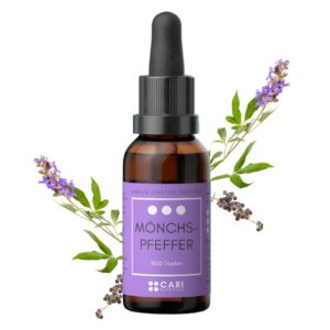 Mönchspfeffer 1020 Tropfen Agnus Castus für PMS, Zyklus, Menopause und Kinderwunsch - hochdosiert - 30 ml Flüssigextrakt