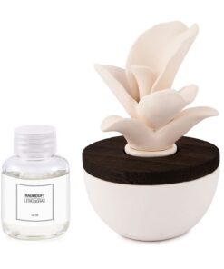 Pajoma® Raumduft Lemongrass für Erwachsene im Zuhause,KERAMISKELDEPENDENT, 50 ML FRESH FRAGRANCE | Pajoma® Keramikblüte