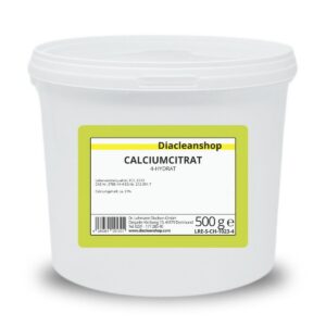 Calciumcitrat Pulver - Hoher Calciumgehalt - Geschmacksverstärkerfrei - Lebensmittelqualität - Ideal für ein gesundes Le
