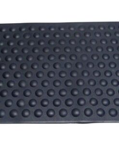 Batex Antirutschmatte Sicherheitseinlage für Duschwannen blau oval 38x89 cm